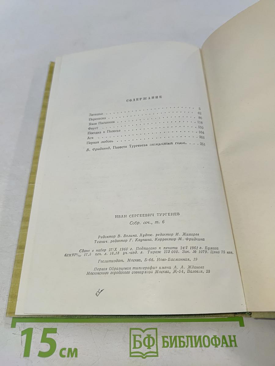 Собрание сочинений. Том шестой. Повести и рассказы 1854-1860