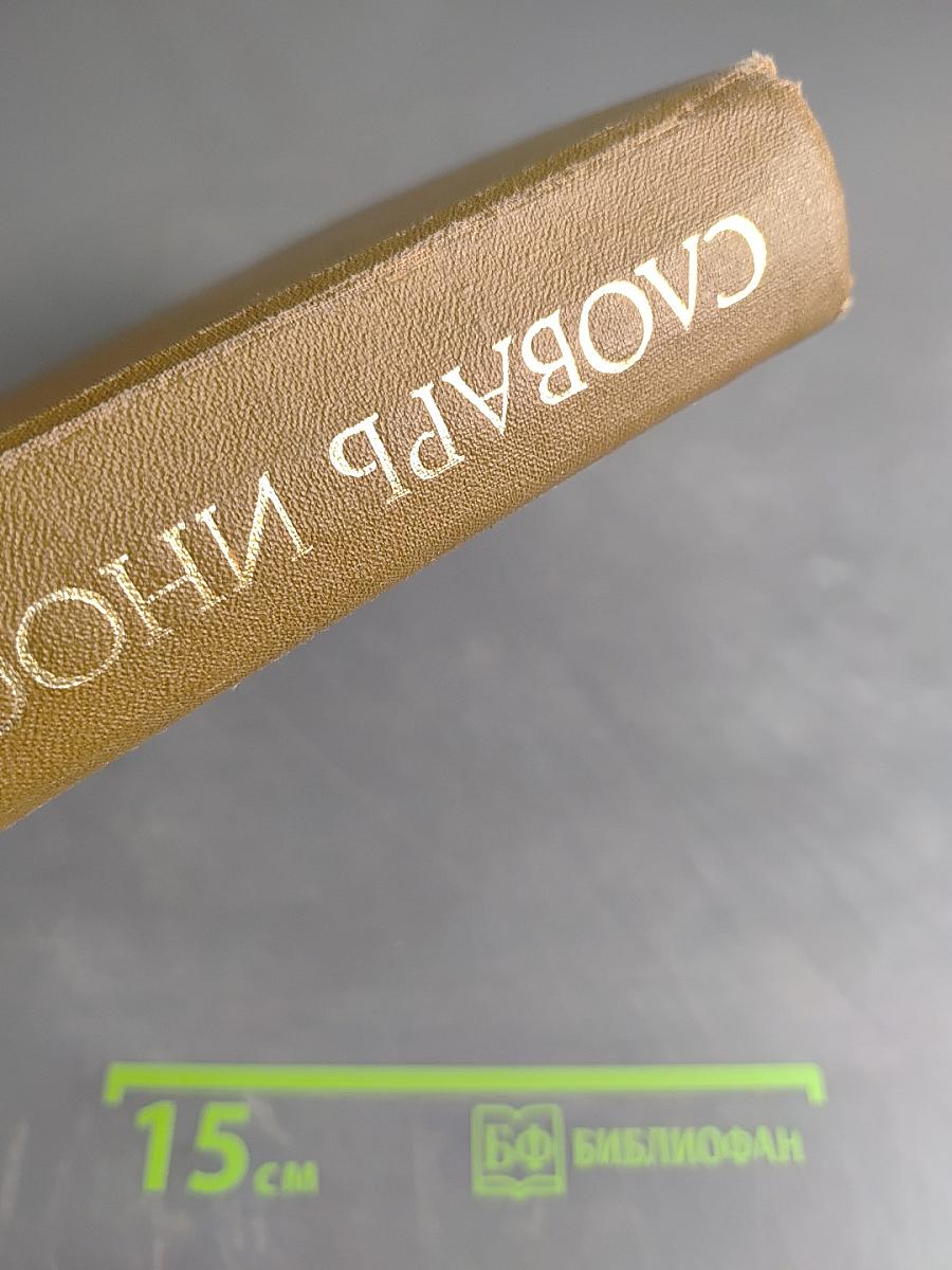 Словарь иностранных слов