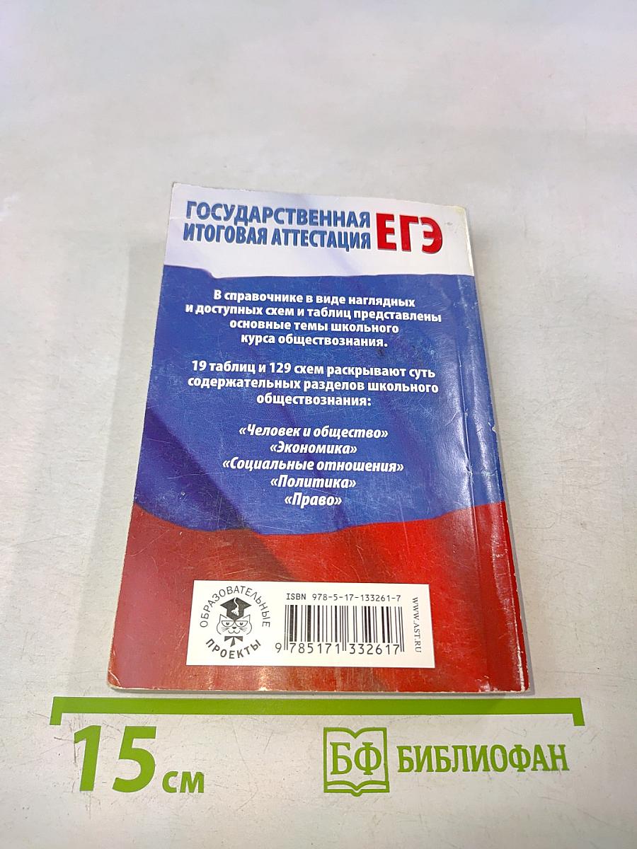 Обществознание в таблицах и схемах. 10-11 классы. Для подготовки к ЕГЭ