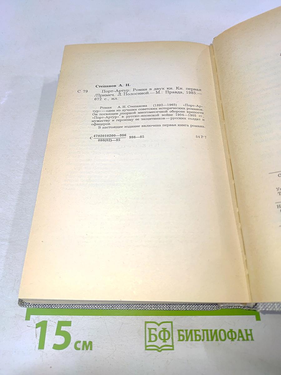 Порт-Артур. Роман в двух книгах. Книга первая