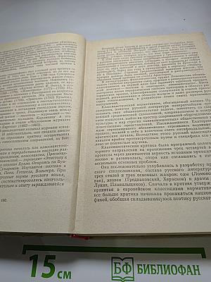 История русской критики XVIII-XIX веков