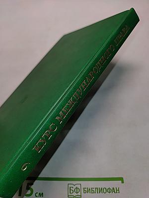 Курс международного права. Том 6. Отрасли международного права