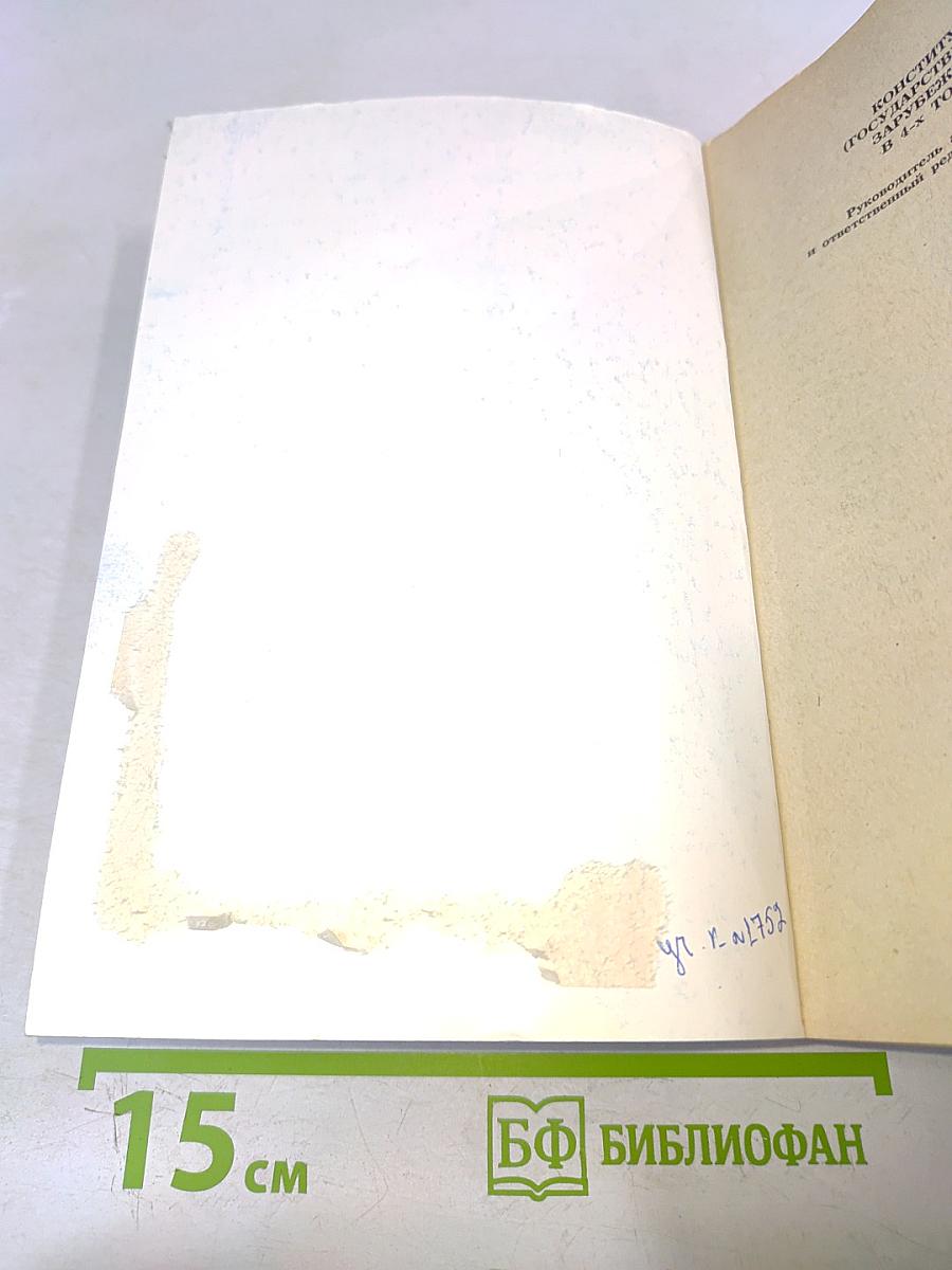 Конституционное (государственное) право зарубежных стран. Том 2