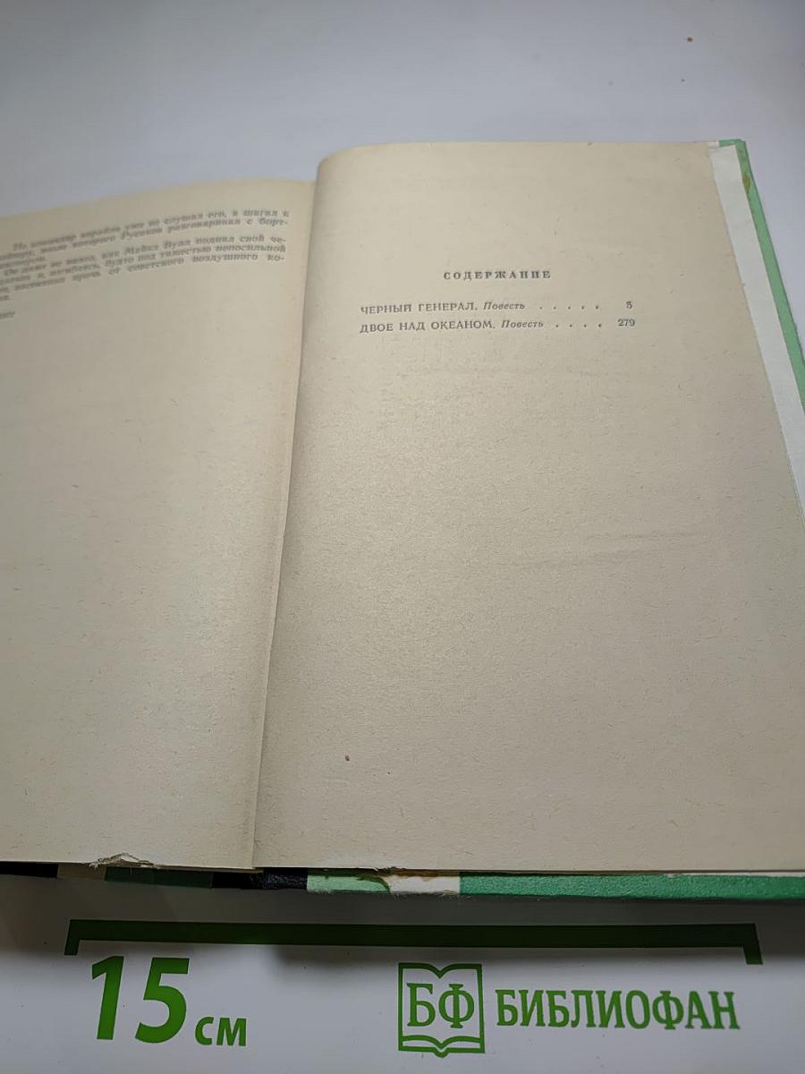 Черный генерал. Двое над океаном