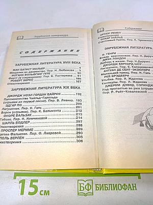 Хрестоматия. Зарубежная литература для школьников. Том 2