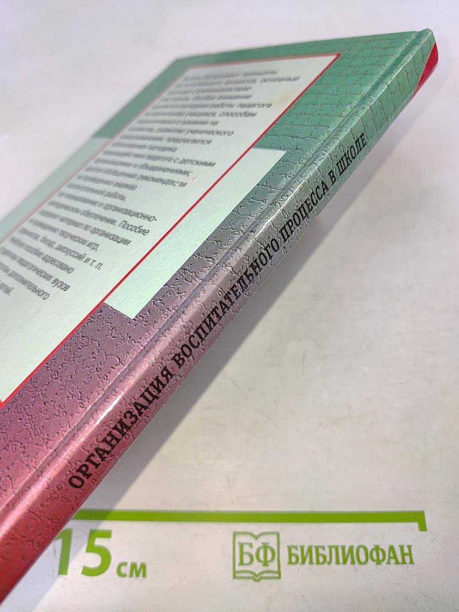 Организация воспитательного процесса в школе