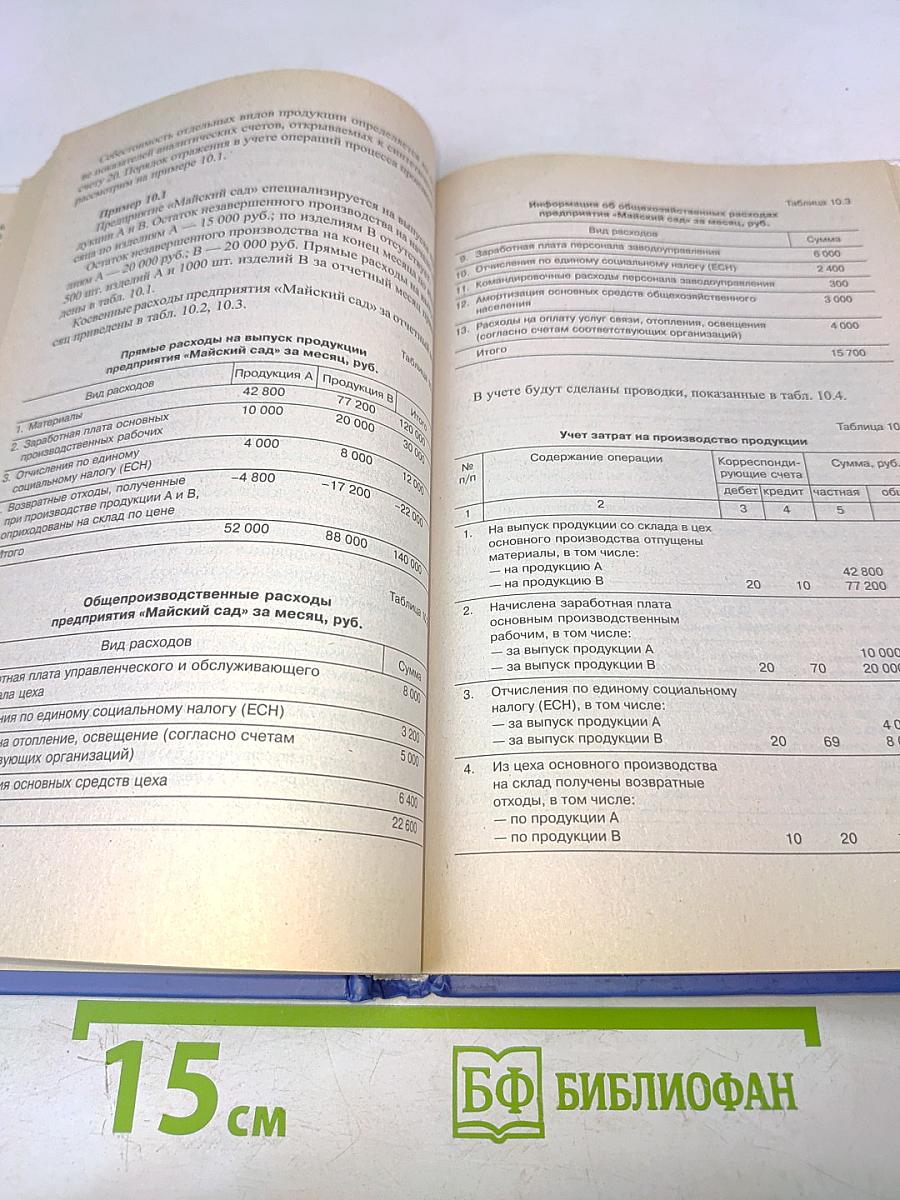 Бухгалтерский учет для экономических специальностей