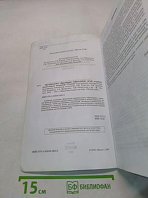 Предшкольное образование (образование детей старшего дошкольного возраста). Сборник программно-методических материалов