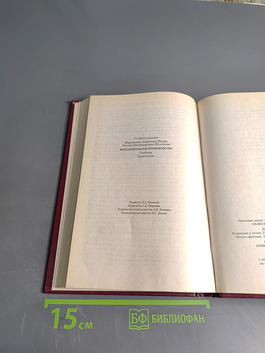 Исполнительное производство