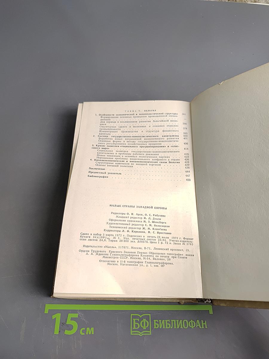 Малые страны Западной Европы