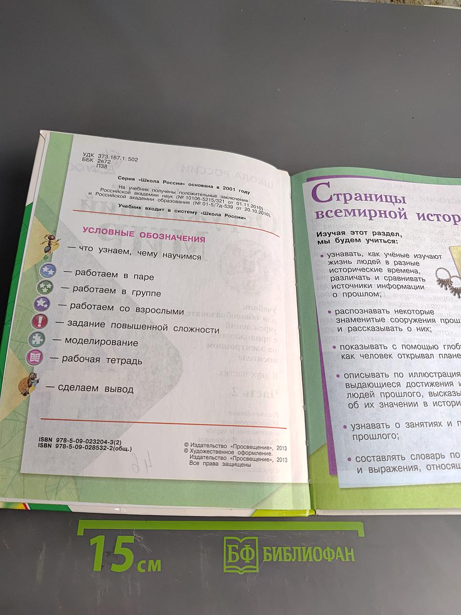 Окружающий мир. Часть 2. 4 класс