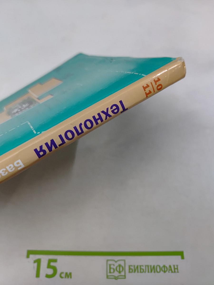 Технология. Базовый уровень. Учебник для учащихся общеобразовательных организаций. 10-11 классы