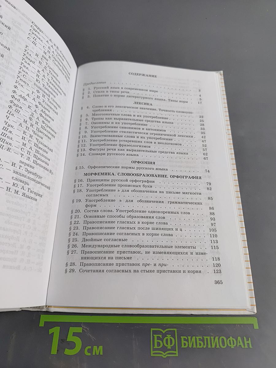 Русский язык 10-11 классы