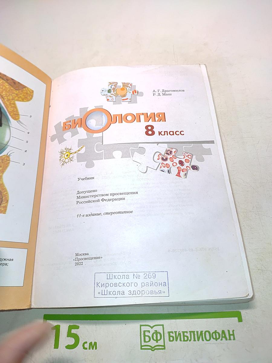 Биология. 8 класс