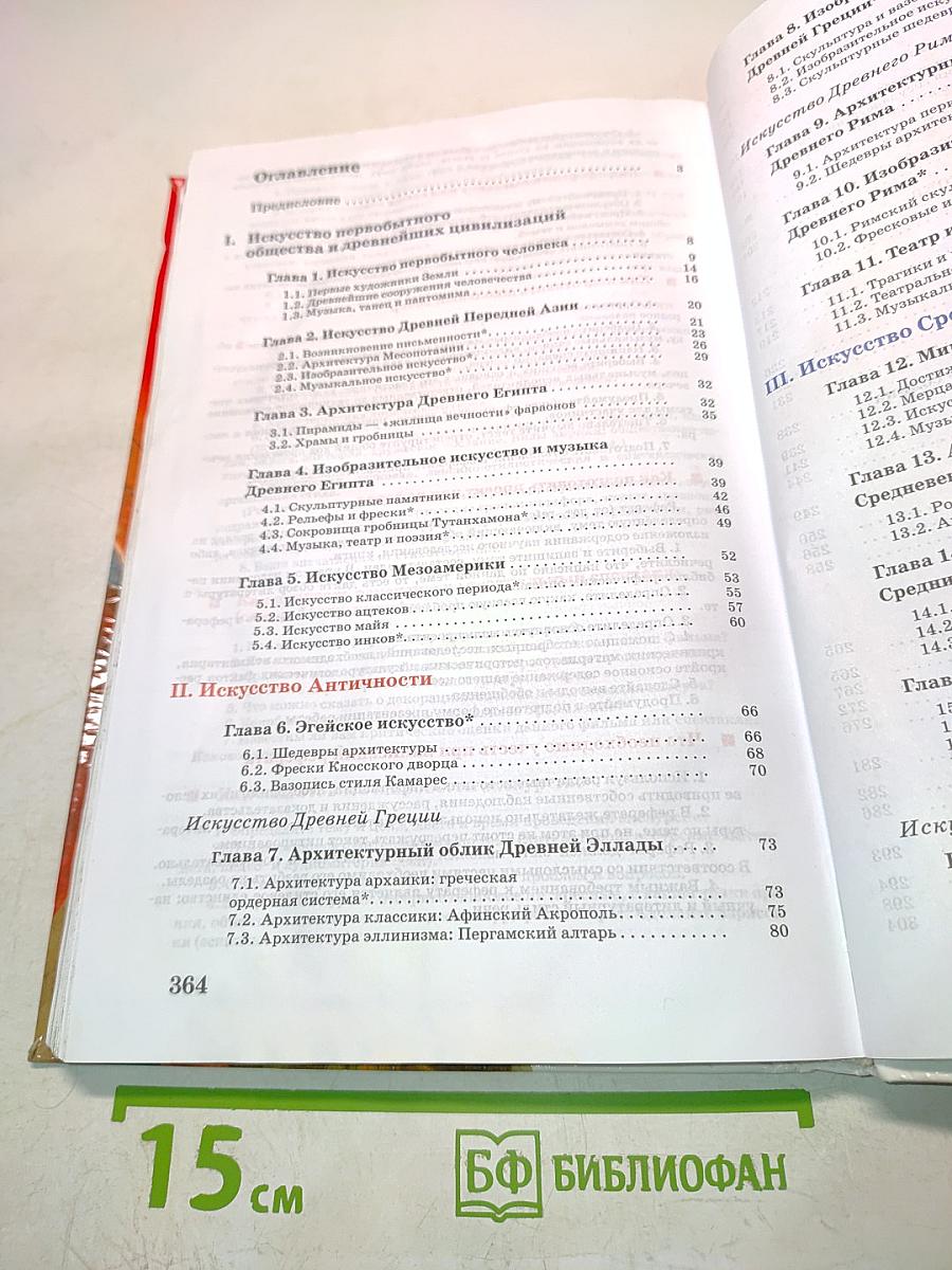 Искусство. 10 класс