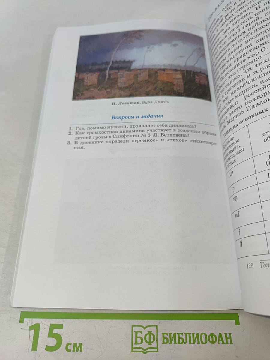 Искусство. Музыка. 6 класс