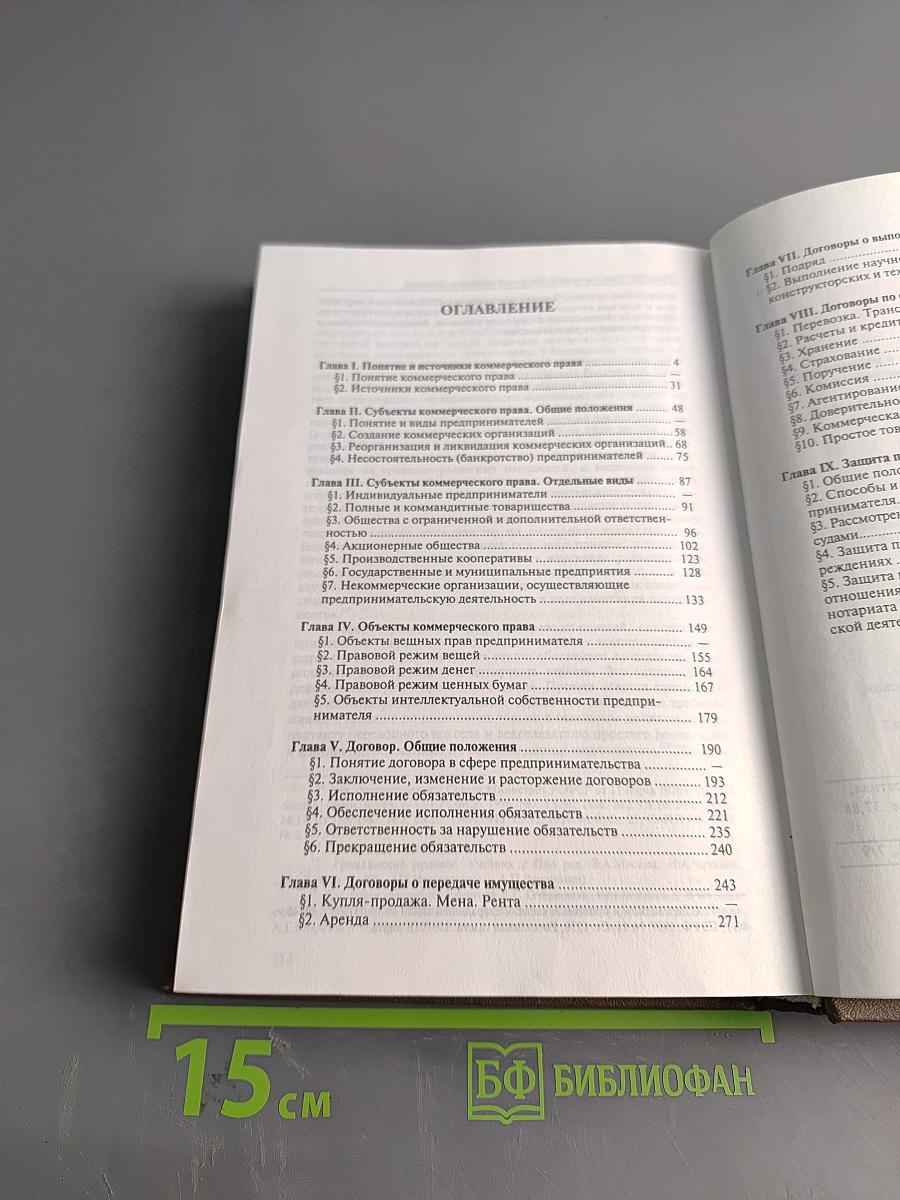 Коммерческое право