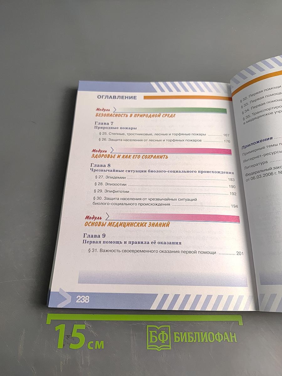 Основы безопасности жизнедеятельности. 7 класс