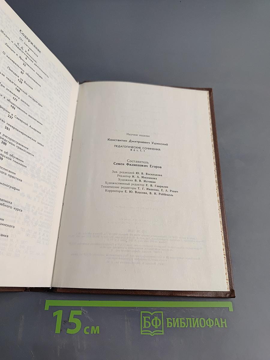 Педагогические сочинения. Том 1