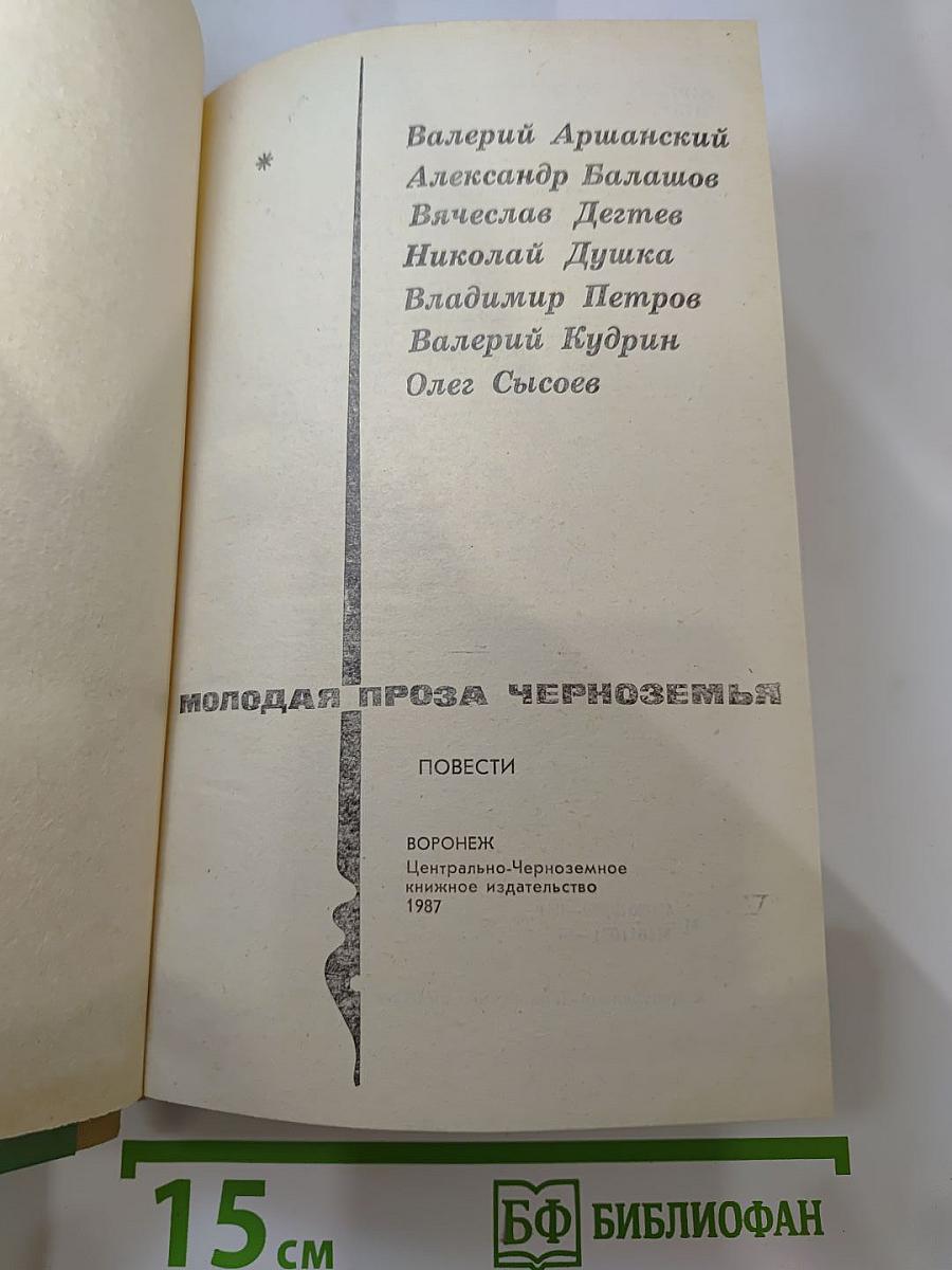 Молодая проза Черноземья