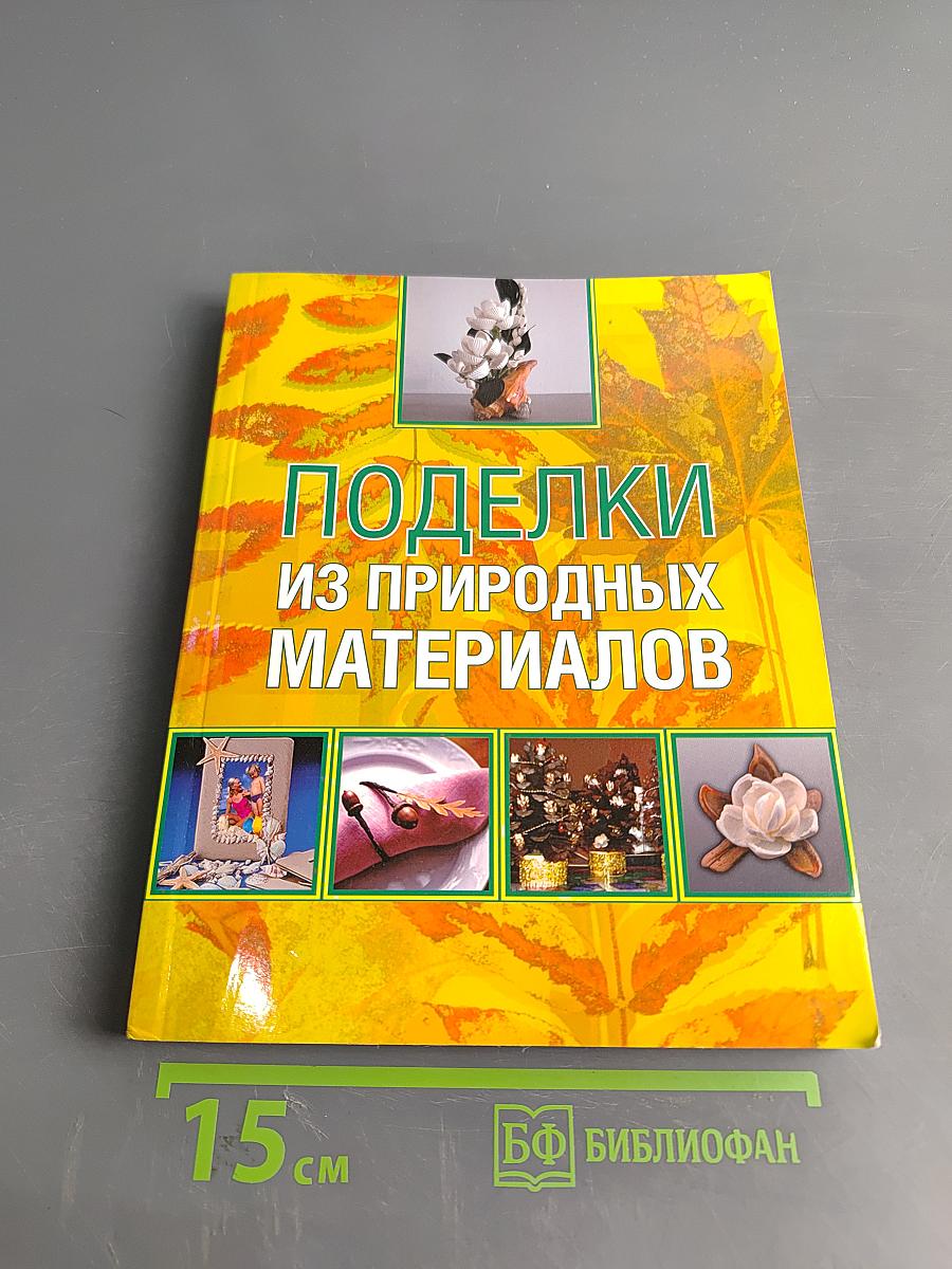 Поделки из природных материалов