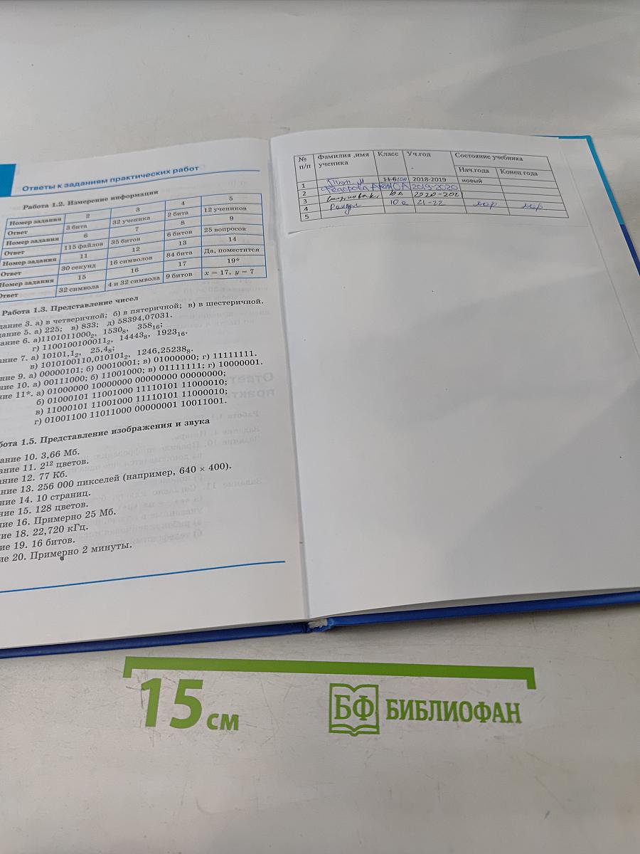 Информатика 10 класс