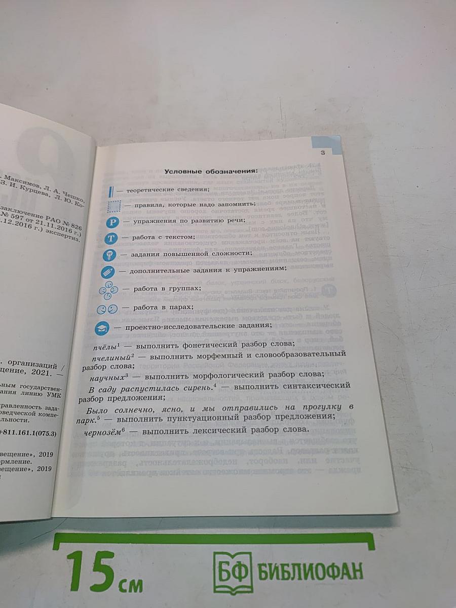 Русский язык 8 класс