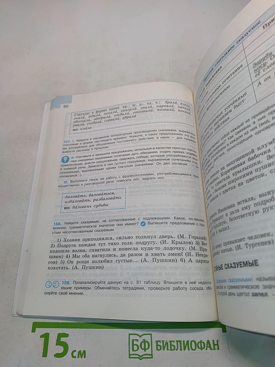 Русский язык 8 класс