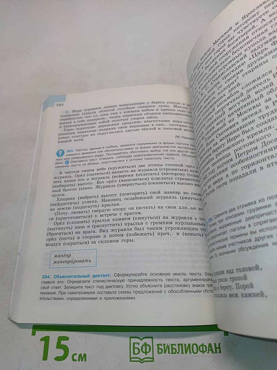 Русский язык 8 класс