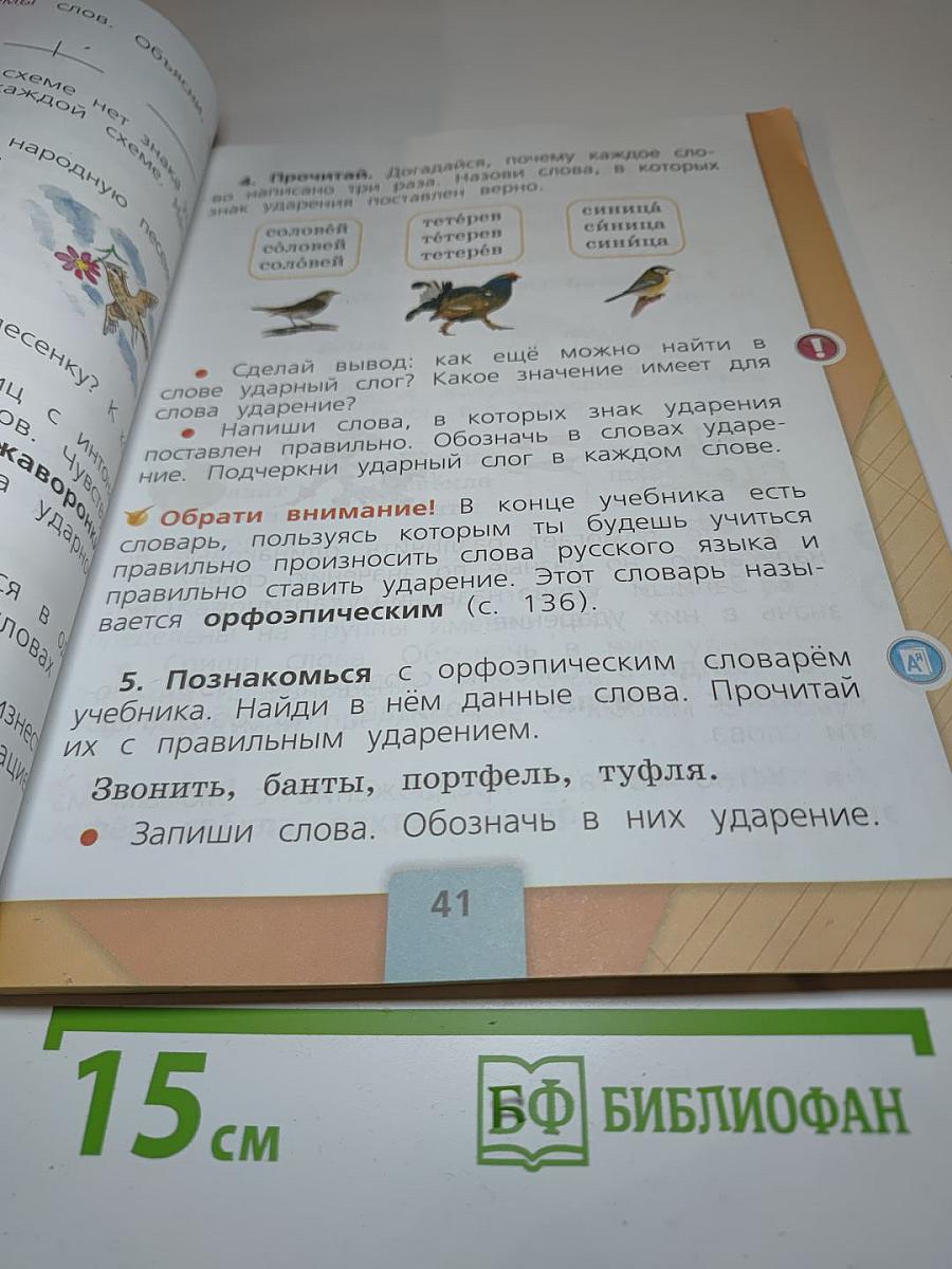 Русский язык. 1 класс
