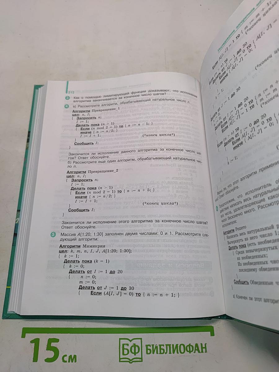 Информатика. Учебник для общеобразовательных организаций. Базовый и углублённый уровни. 11 класс