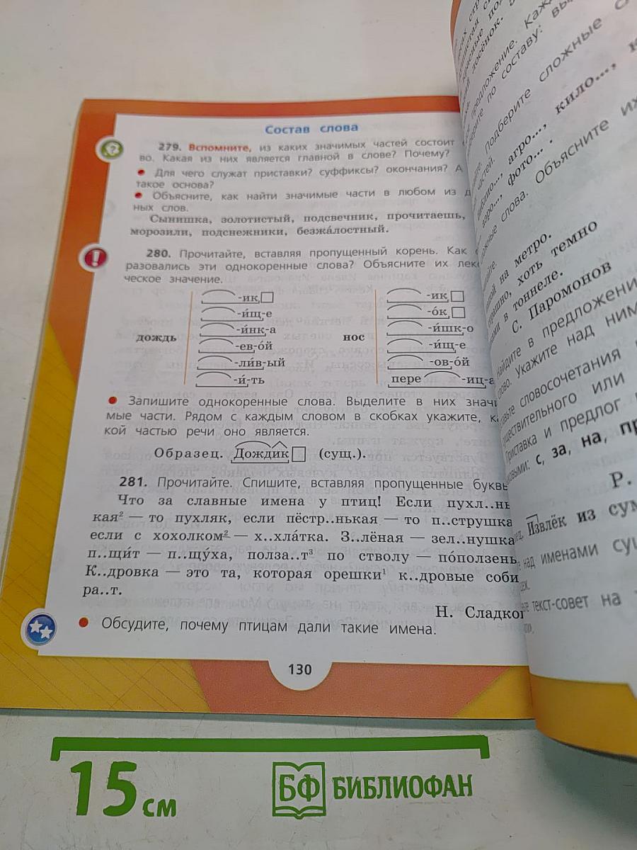 Русский язык. Учебник для общеобразовательных организаций. 4 класс. В двух частях. Часть 2
