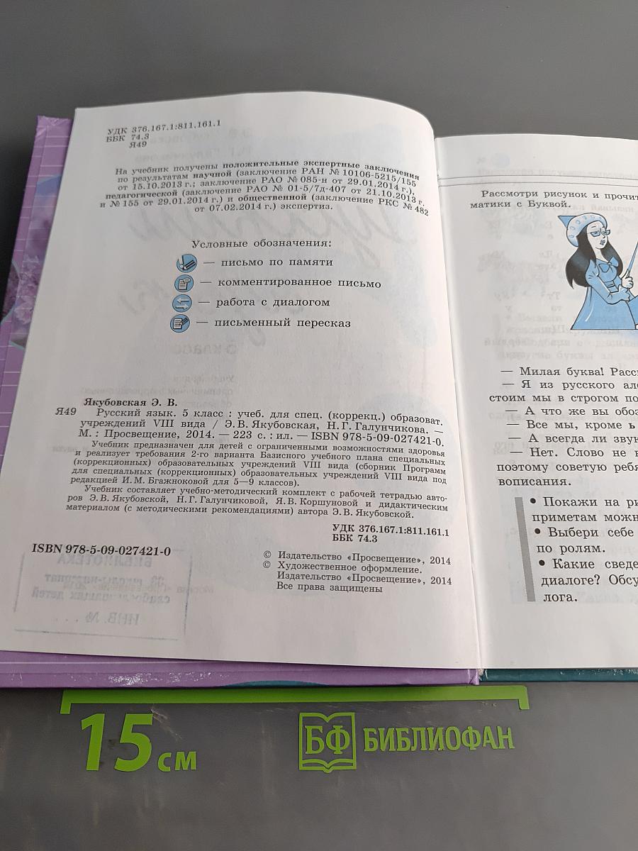 Русский язык 5 класс