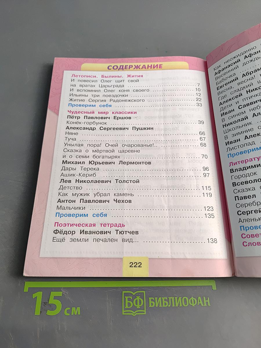 Литературное чтение. 4 класс. Часть 1