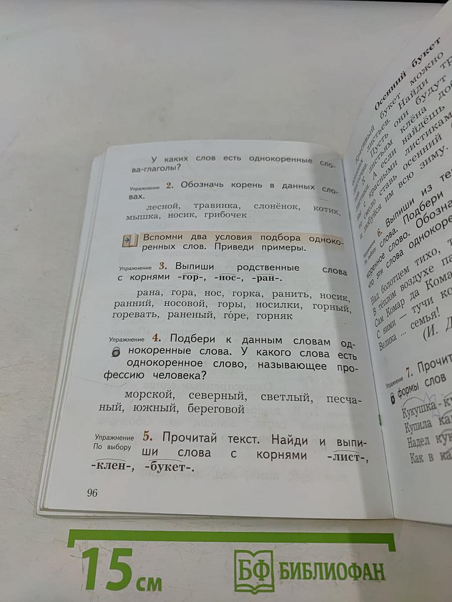 Русский язык. Учебник для 2 класса. В двух частях. Часть первая