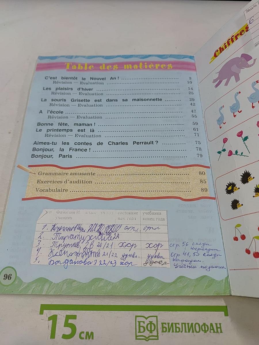 Le français en perspective. Учебник французского языка. Часть 2. Для II класса