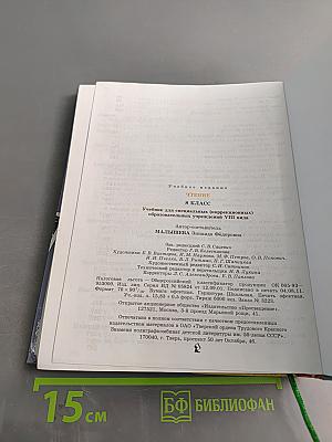 Чтение. 8 класс