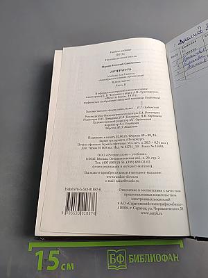 Литература. Учебник для 8 класса общеобразовательных организаций. В двух частях. Часть II