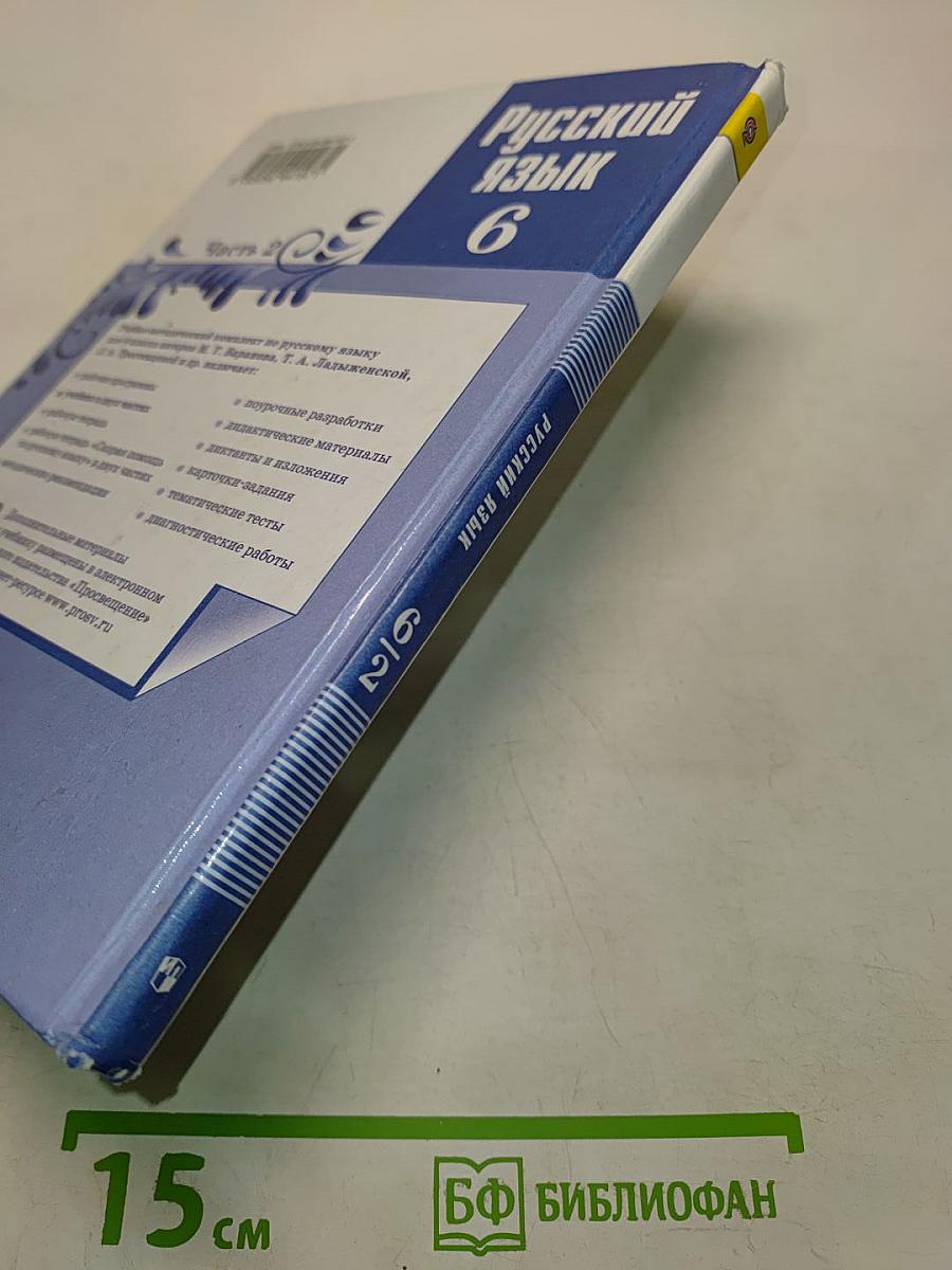 Русский язык. 6 класс. Часть 2