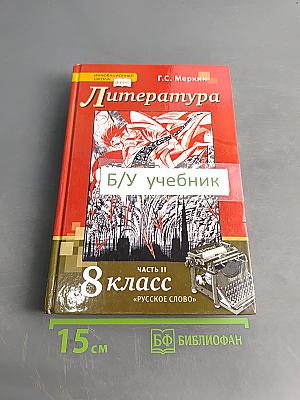 Литература. 8 класс. Часть II