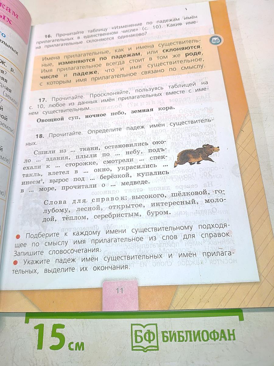 Русский язык. Учебник для общеобразовательных организаций. 4 класс. В двух частях. Часть 2