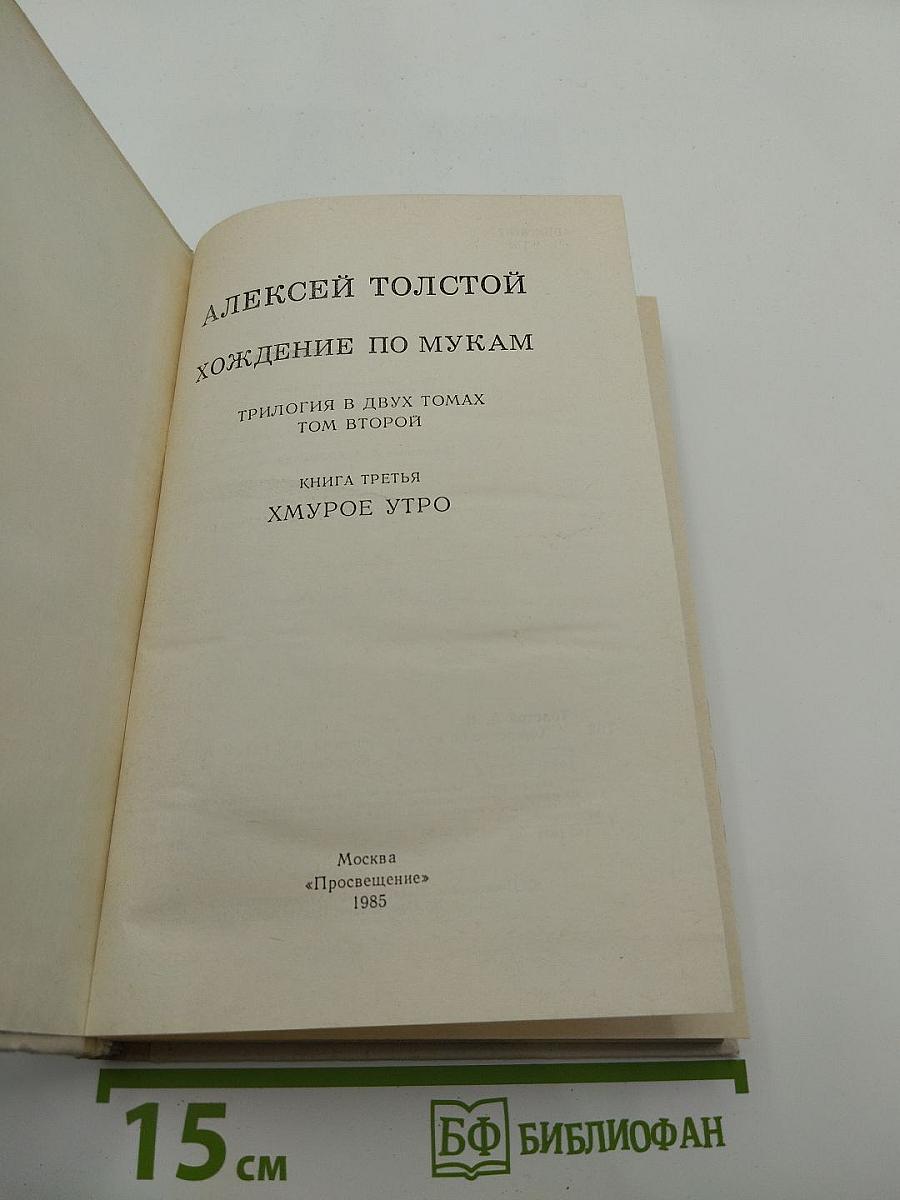 Хождение по мукам. Том 2. Книга 3. Хмурое утро