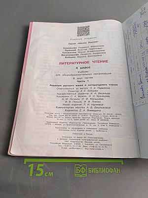 Литературное чтение. Учебник для общеобразовательных организаций. 4 класс. Часть 1