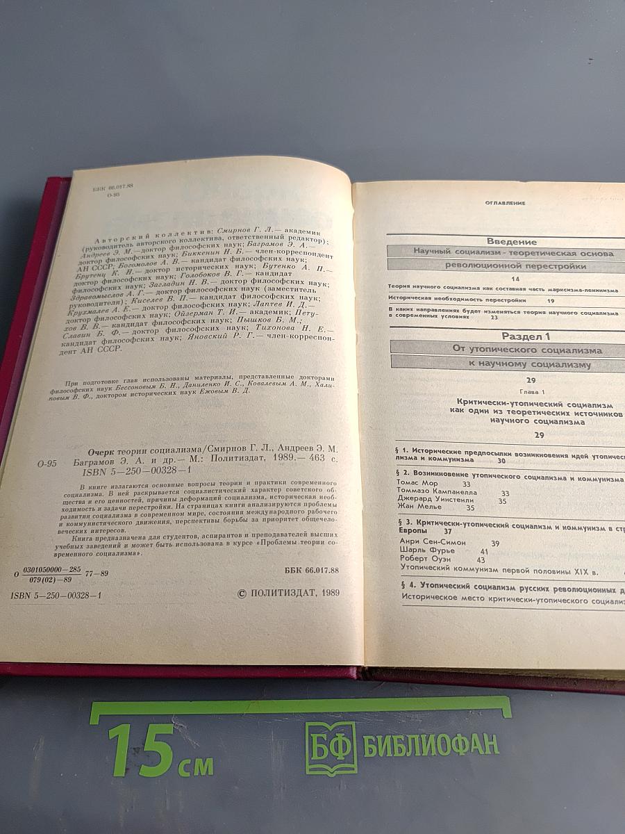 Очерк теории социализма