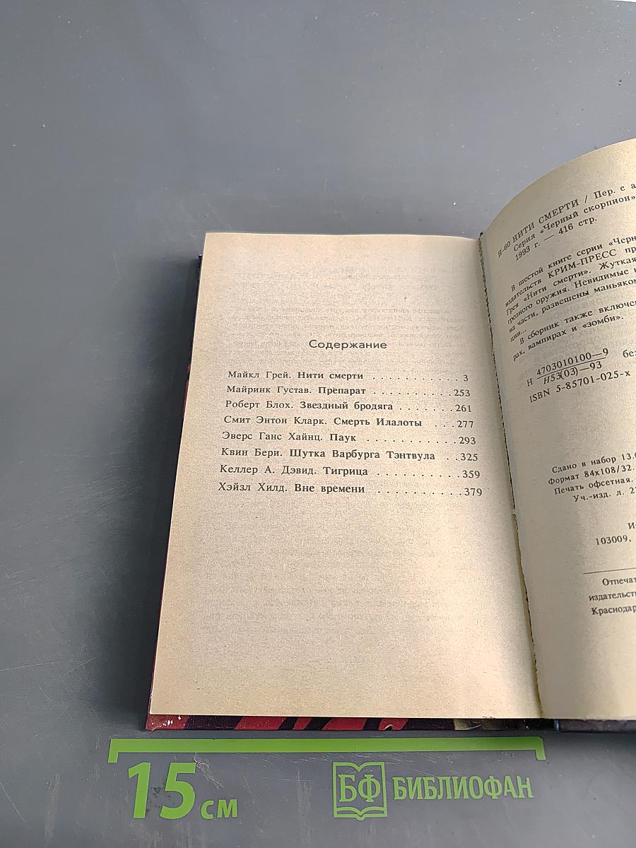 Нити смерти