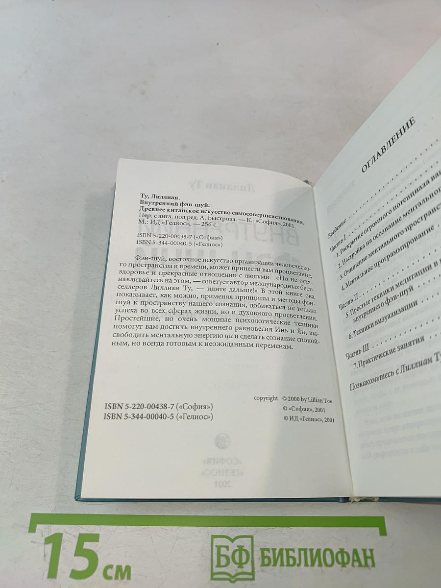 Внутренний Фэн-шуй. Древнее китайское искусство самосовершенствования