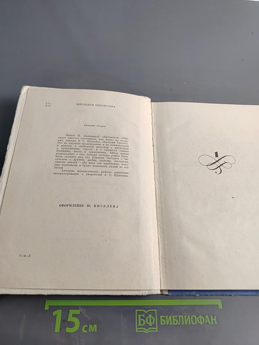 Прочитаем Онегина вместе