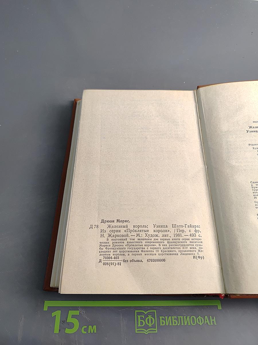 Железный король. Убийца Шампаньера