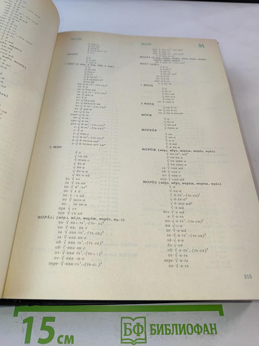 Словарь морфем русского языка