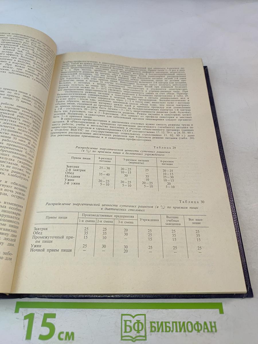 Справочник по лечебному питанию для диетсестер и поваров